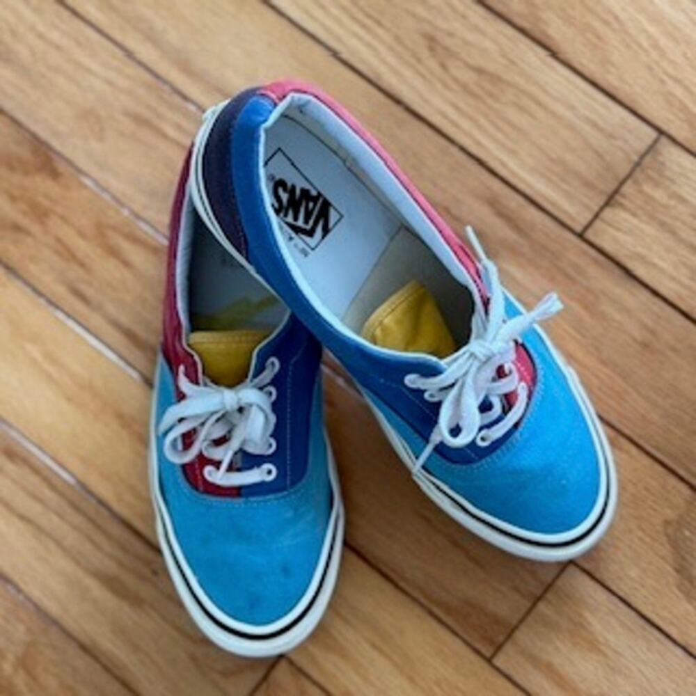 Vans Era 95 Reissue 50th Anniversary Multi-Color Men's Sz 12 Very Good Condition